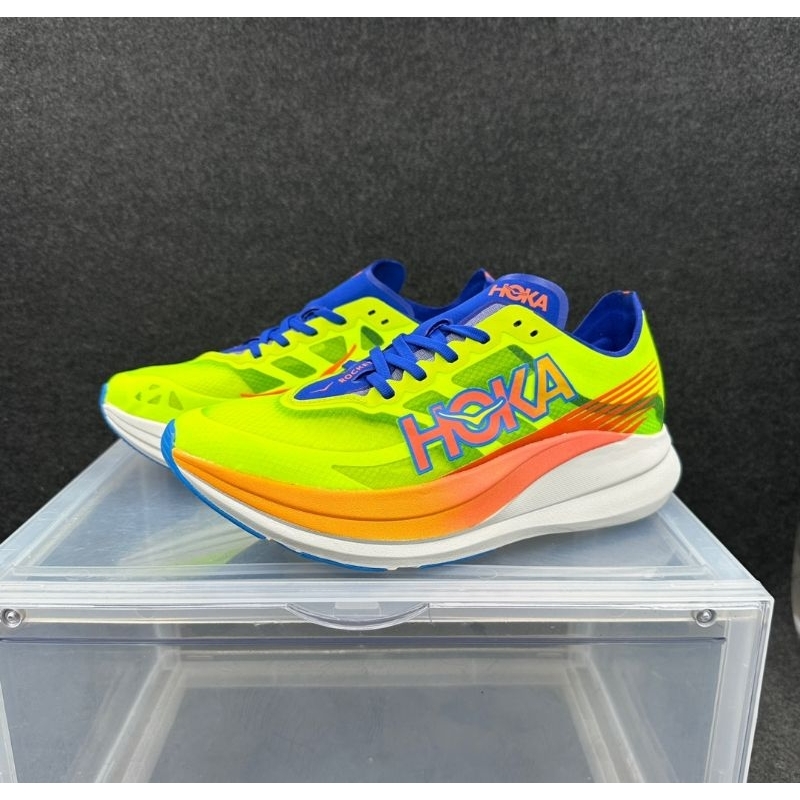 Jual SEPATU LARI HOKA ONE ONE ROCKET X2 CARBON PLATE | Shopee Indonesia