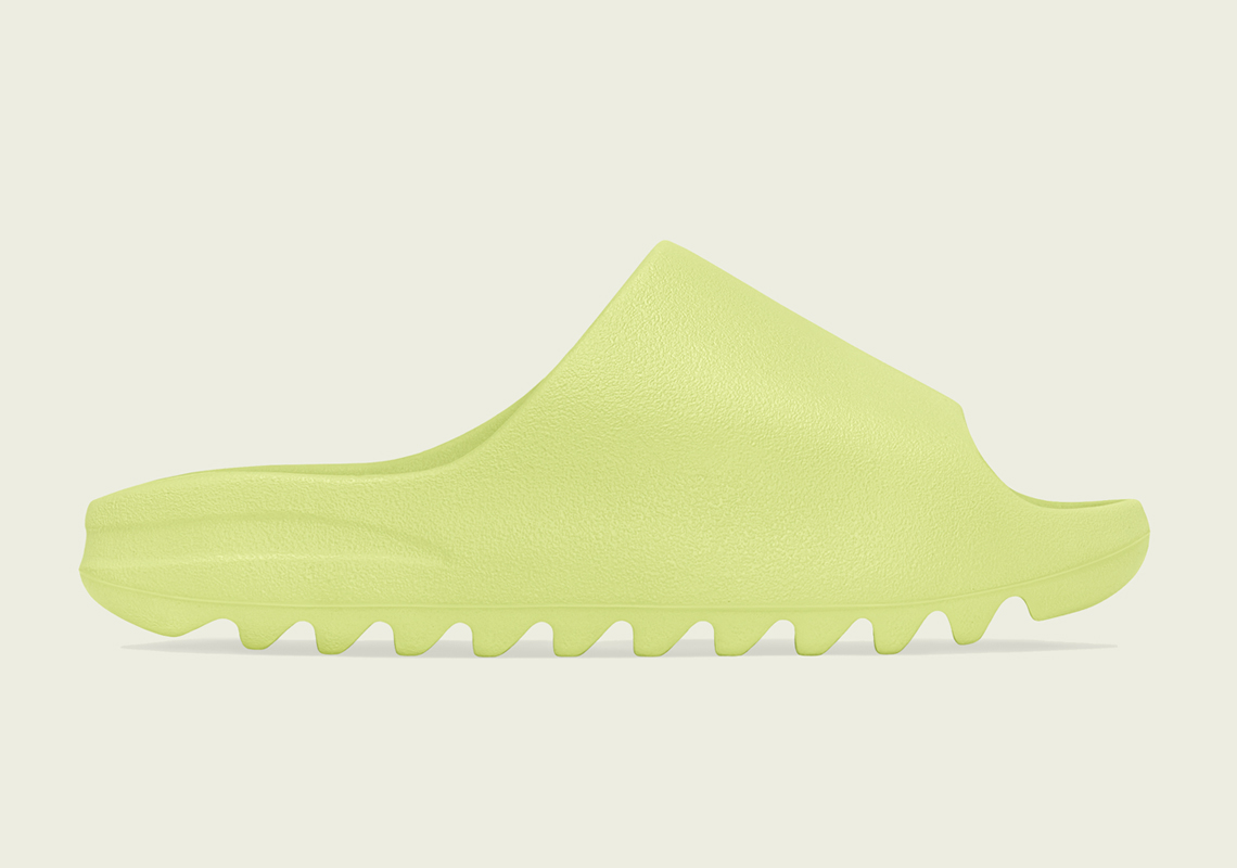 Yeezy Slide Glow Green - HYPEDPAIR