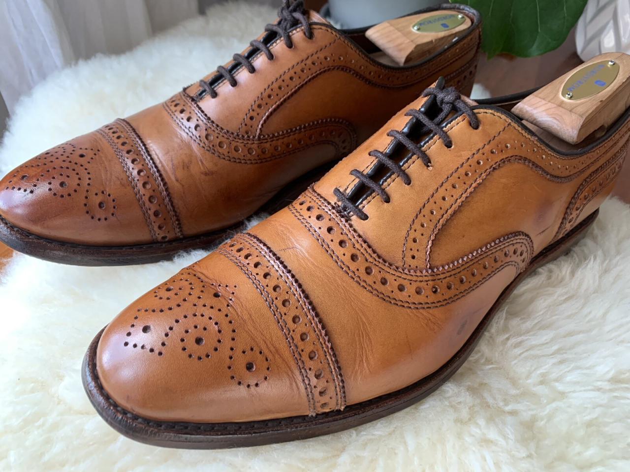 Allen Edmonds Strand Cap Toe, sepatu formal Amerika dengan sentuhan timeless