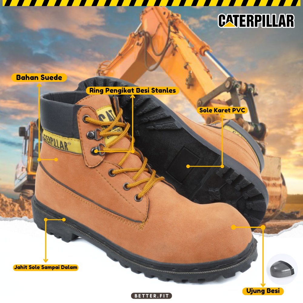 Kekuatan dan ketangguhan sejati terpancar dalam Caterpillar Colorado Work Boot