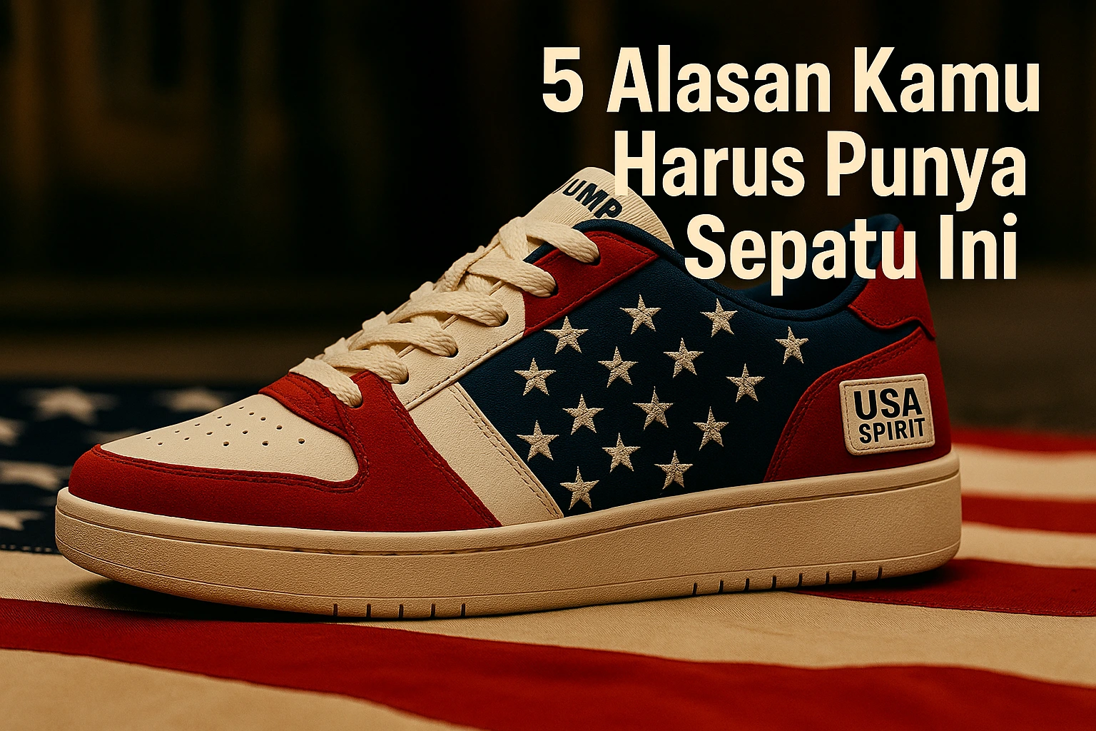 Review sneakers Trump