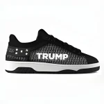 Sneakers DJT Trump, alas kaki edisi terbatas, sneakers patriotik, sneakers emas, sneakers kolektor