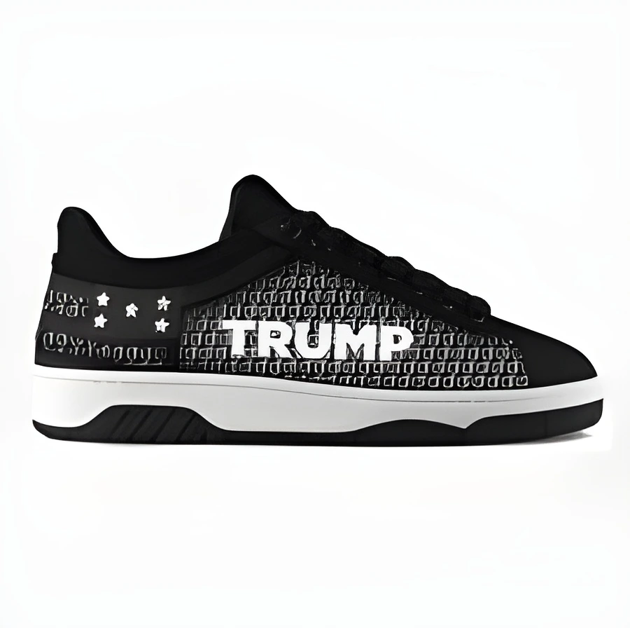 Sneakers DJT Trump, alas kaki edisi terbatas, sneakers patriotik, sneakers emas, sneakers kolektor