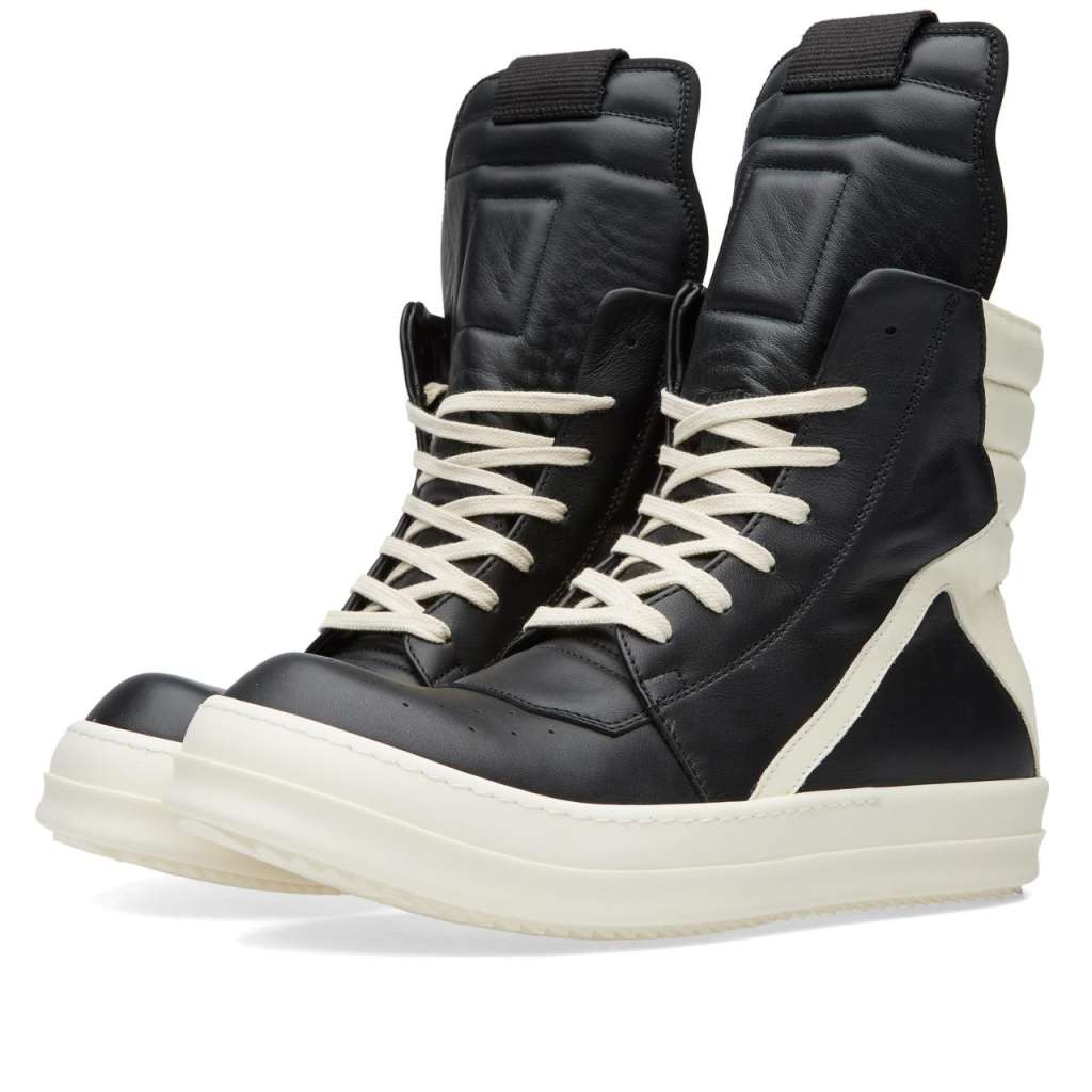 Rick Owens Mega Bumper Geobasket High-Top Sneakers - ShopStyle