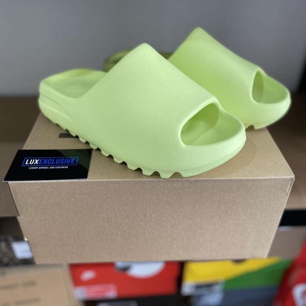 Adidas Yeezy Slide Glow Green - Gem