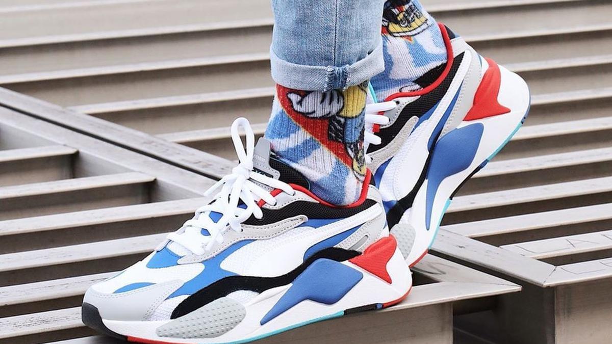 Puma RS-X3, sneaker dengan warna tegas dan siluet chunky penuh karakter