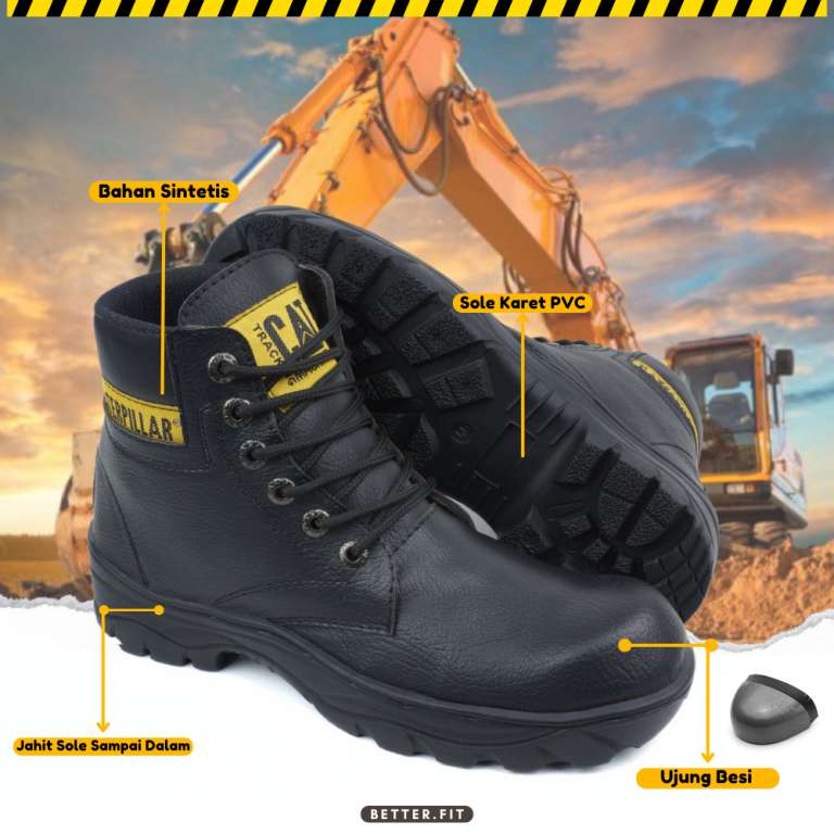Kekuatan dan ketangguhan sejati terpancar dalam Caterpillar Colorado Work Boot