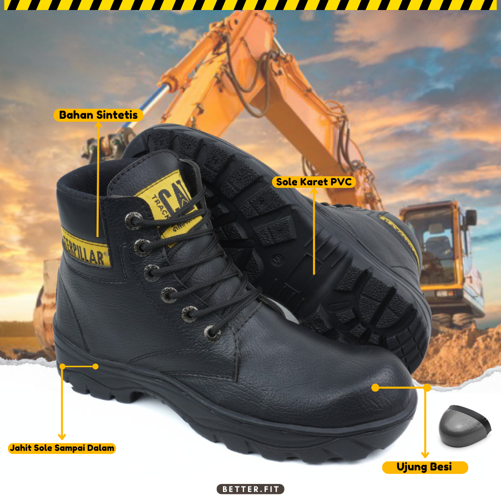 Kekuatan dan ketangguhan sejati terpancar dalam Caterpillar Colorado Work Boot